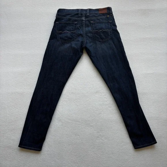 Lucky Brand Sienna Cigarette Jeans Women 6/28 Dark Wash Indigo Slim Fit Denim - Picture 8 of 11